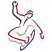 C1: Head, Arms & Left Leg---Poinsettia(Isacord 40 #1147)
C2: Body & Left Leg---Smoke(Isacord 40 #1219)
C3: Face, Board & Right Arm---Nordic Blue(Isacord 40 #1076)