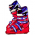 C1: Base Fill---Poinsettia(Isacord 40 #1147)
C2: Straps---White(Isacord 40 #1002)
C3: Highlight Straps---Cadet Blue(Isacord 40 #1226)
C4: Accent Straps & Inside Boots---Royal Blue(Isacord 40 #1535)
C5: Top Boot---Herald