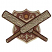 C1: Background---Pecan(Isacord 40 #1128)
C2: Border---Ivory(Isacord 40 #1149)
C3: Paddles---Oat(Isacord 40 #1127)
C4: Grips---Fawn(Isacord 40 #1128)
C5: Detail---Khaki(Isacord 40 #1179)
C6: Ball---Toffee(Isacor