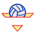C1: Center Lines---Sun - neon(Isacord 40 #1187)
C2: Volley Ball---Muslin(Isacord 40 #1082)
C3: Triangle Outline---Orange - neon(Isacord 40 #1078)
C4: Outline---Tropical Blue(Isacord 40 #1534)