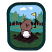 C1: Background---Mahogany(Isacord 40 #1215)
C2: Sky---River Mist(Isacord 40 #1248)
C3: Clouds, Ball, Teeth & Ears---White(Isacord 40 #1002)
C4: Flag---Yellow(Isacord 40 #1187)
C5: Trees & Green---Pear(Isacord 40 #1049)&