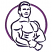 C1: Figure---Heraldic(Isacord 40 #1195)
C2: Circle---Orchid(Isacord 40 #1255)