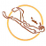C1: Circle---Canary(Isacord 40 #1124)&#13;&#10;C2: Figure---Autumn Leaf(Isacord 40 #1126)