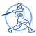 C1: Figure---Nordic Blue(Isacord 40 #1076)
C2: Circle---Celestial(Isacord 40 #1028)