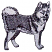 C1: Eyes & Nose---Black(Isacord 40 #1234)&#13;&#10;C2: Dog---White(Isacord 40 #1002)&#13;&#10;C3: Shading---Leadville(Isacord 40 #1220)&#13;&#10;C4: Fur---Silver(Isacord 40 #1236)&#13;&#10;C5: Detail---Sterling(Isacord 40 #1011)