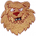 C1: Mouth---Black(Isacord 40 #1234)
C2: Eyes & Teeth---White(Isacord 40 #1002)
C3: Head---Champagne(Isacord 40 #1070)
C4: Outline---Bark(Isacord 40 #1186)