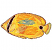 C1: Fish---Gold(Isacord 40 #1185)
C2: Highlights---Lemon Frost(Isacord 40 #1022)
C3: Shading---Mauve(Isacord 40 #1119)
C4: Shading---Salmon(Isacord 40 #1259)
C5: Stripes---Pumpkin(Isacord 40 #1168)
C6: Colorati