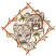 C1: Snow & Under Fur---White(Isacord 40 #1002)
C2: Eyes & Snow Shadow---Winter Sky(Isacord 40 #1165)
C3: Leaves---Moss Green(Isacord 40 #1176)
C4: Branch Frame---Nutmeg(Isacord 40 #1056)
C5: Fur---Silver(Isacord 40 #123