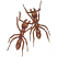 C1: Ants---Pine Bark(Isacord 40 #1170)
C2: Highlights---Stone(Isacord 40 #1180)
C3: Shading & Outline---Chocolate(Isacord 40 #1059)