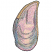 C1: Inside---Carnation(Isacord 40 #1121)
C2: Shading---Lavender(Isacord 40 #1193)
C3: Shading---Azure Blue(Isacord 40 #1203)
C4: Shading---Light Jade Metallic(Yenmet/ Isamet #7041)
C5: Outside---Ivory(Isacord 40 #1149)&