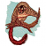 C1: Sky---Aqua(Isacord 40 #1204)
C2: Branch---Fox(Isacord 40 #1186)
C3: Highlight---Toffee(Isacord 40 #1126)
C4: Tail & Chest---Shrimp(Isacord 40 #1258)
C5: Ear---Corsage(Isacord 40 #1016)
C6: Chest---Shrimp Pi