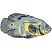 C1: Fish---Sterling(Isacord 40 #1011)
C2: Stripes---Daffodil(Isacord 40 #1135)
C3: Dark Shading---Whale(Isacord 40 #1041)
C4: Medium Shading---Amethyst Frost(Isacord 40 #1254)
C5: Outline---Black(Isacord 40 #1234)