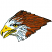 C1: Dark Feathers Fill---Nutmeg(Isacord 40 #1056)
C2: Dark Feathers---Pine Bark(Isacord 40 #1170)
C3: Eye & Beak---Lemon(Isacord 40 #1167)
C4: Shading---Goldenrod(Isacord 40 #1137)
C5: Light Feathers---White(Isacord 40