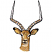 C1: Horns---Mystik Grey(Isacord 40 #1218)
C2: Face---Golden Grain(Isacord 40 #1126)
C3: Shading---Whale(Isacord 40 #1041)
C4: Highlights---Flax(Isacord 40 #1055)
C5: Shading---Sage(Isacord 40 #1180)
C6: Marking