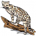 C1: Log---Pecan(Isacord 40 #1128)
C2: Rocks---Sterling(Isacord 40 #1011)
C3: Cat---Vanilla(Isacord 40 #1022)
C4: Highlights---White(Isacord 40 #1002)
C5: Shadows---Khaki(Isacord 40 #1179)
C6: Eyes---Marsh(Isaco