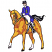 C1: Skin---Twine(Isacord 40 #1017)
C2: Pants---White(Isacord 40 #1002)
C3: Horse---Toffee(Isacord 40 #1126)
C4: Shade---Rust(Isacord 40 #1058)
C5: Jacket---Royal Blue(Isacord 40 #1535)
C6: Patch---Citrus(Isacor