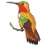 C1: Beak & Tail Feathers---Cobblestone(Isacord 40 #1219)
C2: Chest---White(Isacord 40 #1002)
C3: Branch---Toffee(Isacord 40 #1126)
C4: Bird---Sisal(Isacord 40 #1055)
C5: Shadow---Date(Isacord 40 #1216)
C6: Wing