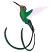 C1: Beak---Fox Fire(Isacord 40 #1184)
C2: Tail & Head---Whale(Isacord 40 #1041)
C3: Wings---Pearl / Iridescent(Yenmet/ Isamet #7021)
C4: Body---Swiss Ivy(Isacord 40 #1079)
C5: Body Highlights---Green Metallic(Yenmet/ Is
