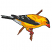 C1: Branch---Rust(Isacord 40 #1058)
C2: Branch Outlines---Cinnamon(Isacord 40 #1247)
C3: Feathers---White(Isacord 40 #1002)
C4: Body---Canary(Isacord 40 #1124)
C5: Body Accent---Pumpkin(Isacord 40 #1168)
C6: Cl