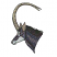 C1: Horns---Oat(Isacord 40 #1127)&#13;&#10;C2: Ears---Twine(Isacord 40 #1017)&#13;&#10;C3: Shade---Sage(Isacord 40 #1180)&#13;&#10;C4: Eye---Nutmeg(Isacord 40 #1056)&#13;&#10;C5: Markings---White(Isacord 40 #1002)&#13;&#10;C6: Shade---Fieldstone(Isacord 4