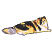 C1: Cat---White(Isacord 40 #1002)
C2: Shade---Silver(Isacord 40 #1236)
C3: Shade---Smoke(Isacord 40 #1219)
C4: Shade---Goldenrod(Isacord 40 #1137)
C5: Shade---Rust(Isacord 40 #1058)
C6: Tail---Leadville(Isacord