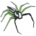 C1: Back Legs---Kiwi(Isacord 40 #1104)
C2: Markings---White(Isacord 40 #1002)
C3: Body, Front Legs & Outlines---Black(Isacord 40 #1234)