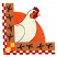C1: Sun & Border---Pumpkin(Isacord 40 #1168)
C2: Chicken & Border---Lemon Frost(Isacord 40 #1022)
C3: Head & Border---Poinsettia(Isacord 40 #1147)
C4: Beak & Border---Citrus(Isacord 40 #1187)
C5: Border---Honey Gold(Isa