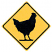 C1: Background---Citrus(Isacord 40 #1187)
C2: Chicken---Black(Isacord 40 #1234)