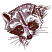 C1: Raccoon---Fox(Isacord 40 #1186)