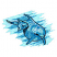 C1: Background---Silver Sage(Isacord 40 #1045)
C2: Background---Caribbean Blue(Isacord 40 #1094)
C3: Dolphins---Silver Sage(Isacord 40 #1045)
C4: Shade---Caribbean Blue(Isacord 40 #1094)
C5: Highlights---White(Isacord 4