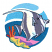 C1: Water---Island Waters(Isacord 40 #1045)
C2: Water---Island Green(Isacord 40 #1095)
C3: Water---Caribbean(Isacord 40 #1090)
C4: Plant Life---Terra Cotta(Isacord 40 #1081)
C5: Floor---Soft Pink(Isacord 40 #1224)&