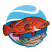 C1: Background---Island Waters(Isacord 40 #1045)
C2: Background---Island Green(Isacord 40 #1095)
C3: Background---Caribbean(Isacord 40 #1090)
C4: Coral---Dusty Grape(Isacord 40 #1255)
C5: Coral---Hyacinth(Isacord 40 #11