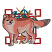 C1: Background---Terra Cotta(Isacord 40 #1081)&#13;&#10;C2: Tree---Honey Gold(Isacord 40 #1025)&#13;&#10;C3: Leaves---Green(Isacord 40 #1503)&#13;&#10;C4: Dhole---Old Gold(Isacord 40 #1055)&#13;&#10;C5: Highlights---White(Isacord 40 #1002)&#13;&#10;C6: Ba