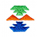 C1: Bottom---Tropical Blue(Isacord 40 #1534)
C2: Middle---Goldenrod(Isacord 40 #1137)
C3: Top---Limedrop - neon(Isacord 40 #1510)