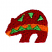 C1: Bear---Tulip(Isacord 40 #1533)
C2: Design---Goldenrod(Isacord 40 #1137)
C3: Detail---Limedrop - neon(Isacord 40 #1510)
