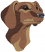 C1: Dk. Brown
C2: Brown
C3: Lt. Brown
C4: Dk. Brown
C5: Dk. Gray
C6: Black
C7: White
C8: Dk. Brown
C9: Brown
C10: Lt. Brown