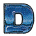 C1: Letter ---Cerulean(Isacord 40 #1534)&#13;&#10;C2: Shading---Purple Metallic(Yenmet/ Isamet #7050)&#13;&#10;C3: Dark Shading---Lilac Metallic(Yenmet/ Isamet #7012)&#13;&#10;C4: Highlights---Aqua Marine Metallic(Yenmet/ Isamet #7053)&#13;&#10;C5: Lighte