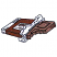 C1: Bar---Pecan(Isacord 40 #1128)&#13;&#10;C2: Bar Shading---Espresso(Isacord 40 #1214)&#13;&#10;C3: Wrapper---Light Cocoa(Isacord 40 #1158)&#13;&#10;C4: Wrapper Details---White(Isacord 40 #1002)&#13;&#10;C5: Wrapper Shading & Details---Espresso(Isacord 4