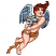 C1: Wings---Light Jade Metallic(Yenmet/ Isamet #7041)
C2: Wings Shading---Ocean Blue Metallic(Yenmet/ Isamet #7053)
C3: Wing Outlines---Light Midnight(Isacord 40 #1197)
C4: Cloth Wrap---Honey Gold(Isacord 40 #1025)
C5: