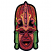 C1: Eyes, Mouth & Forehead Spots---Black(Isacord 40 #1234)
C2: Forehead, Cheeks & Arms---Melon(Isacord 40 #1259)
C3: Chin, Mouth, Mask & Top of Head---Terra Cotta(Isacord 40 #1081)
C4: Mask Shading---Dusty Grape(Isacord 40 #1255