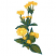 C1: Leaves---Lima Bean(Isacord 40 #1177)&#13;&#10;C2: Leaf Shading---Bright Green(Isacord 40 #1232)&#13;&#10;C3: Outlines---Green(Isacord 40 #1503)&#13;&#10;C4: Flowers---Yellow(Isacord 40 #1187)&#13;&#10;C5: Flower Details---Papaya(Isacord 40 #1024)