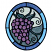 C1: Top Background---Spring Frost(Isacord 40 #1047)
C2: Bottom Background---Field Green(Isacord 40 #1517)
C3: Grapes---Deep Purple(Isacord 40 #1195)
C4: Grapes---Orchid(Isacord 40 #1255)
C5: Frame---Crystal Blue(Isacord