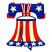 C1: Stripes, Rope Outlines, & Support Details---Wildfire(Isacord 40 #1147)
C2: Bell Bottom, Support Beam, & Outlines of Clapper & Bell Top---Sapphire(Isacord 40 #1535)
C3: Stars, Stripes, Clapper, & Bell Top---Vanilla(Isacord 40 #1022)&#