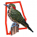 C1: State---Red Pepper(Isacord 40 #1078)
C2: Stump---Champagne(Isacord 40 #1070)
C3: Stump Shading---Pine Bark(Isacord 40 #1170)
C4: Stump Outlines---Mahogany(Isacord 40 #1215)
C5: Face, Throat, & Breast---Old Gold(Isac