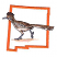 C1: State ---Spanish Gold(Isacord 40 #1065)
C2: Ground---Parchment(Isacord 40 #1066)
C3: Bird---Vanilla(Isacord 40 #1022)
C4: Bird & Ground Shading---Sisal(Isacord 40 #1055)
C5: Cap & Spots---Espresso(Isacord 40 #1214)&
