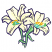C1: Lilies---Linen(Isacord 40 #1071)
C2: Lily Shading---Lemon Frost(Isacord 40 #1022)
C3: Stems & Leaves---Spring Frost(Isacord 40 #1047)
C4: Stem & Leaves Shading---Bright Mint(Isacord 40 #1510)
C5: Stamens---Bottle Gr