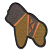 C1: Head & Back---Sage(Isacord 40 #1180)
C2: Arms & Legs---Tarnished Gold(Isacord 40 #1227)
C3: Stripes & Diamonds---Honey Gold(Isacord 40 #1025)
C4: Outlines---Dark Charcoal(Isacord 40 #1131)