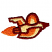 C1: Spacecraft---Buttercup(Isacord 40 #1135)
C2: Spacecraft Trim & Flames---Pumpkin(Isacord 40 #1168)
C3: Outlines---Bordeaux(Isacord 40 #1035)