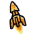 C1: Rocket & Fire---Yellow(Isacord 40 #1187)
C2: Rocket & Fire---Goldenrod(Isacord 40 #1137)
C3: Outlines---Dark Indigo(Isacord 40 #1043)