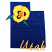 C1: State---Dark Indigo(Isacord 40 #1043)&#13;&#10;C2: State Shading & Outlines---Blue Ribbon(Isacord 40 #1535)&#13;&#10;C3: Leaves---Kelly(Isacord 40 #1101)&#13;&#10;C4: Leaf Outlines---Evergreen(Isacord 40 #1208)&#13;&#10;C5: Petals---Citrus(Isacord 40